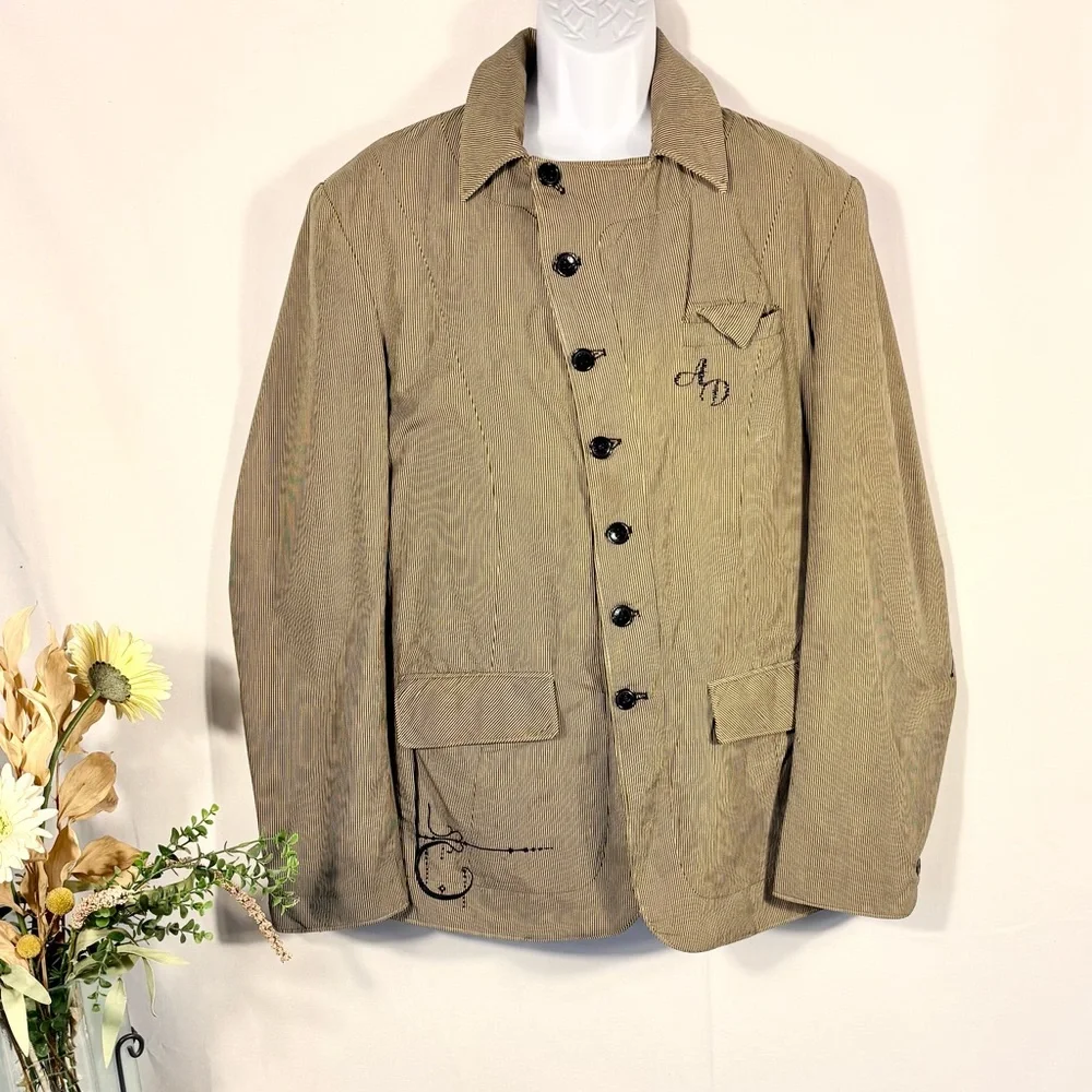 Artful Dodger Heritage Tailor Pinstripe Jacket Rare Limited Run Vntg XXL (XL) 🧡
